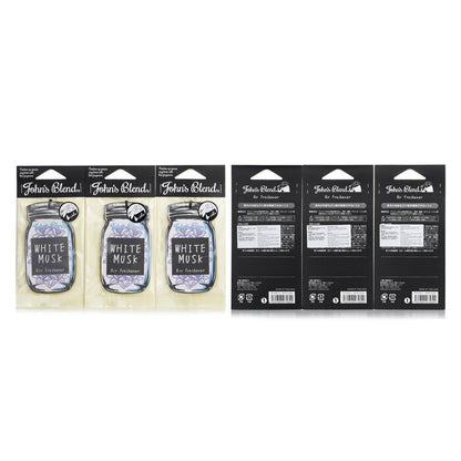 John's Blend Air Freshener - White Musk 1pcs