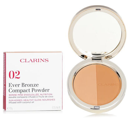 Clarins Ever Bronze Compact Powder - # 02 Medium(Random Packaging) 10g/0.3oz
