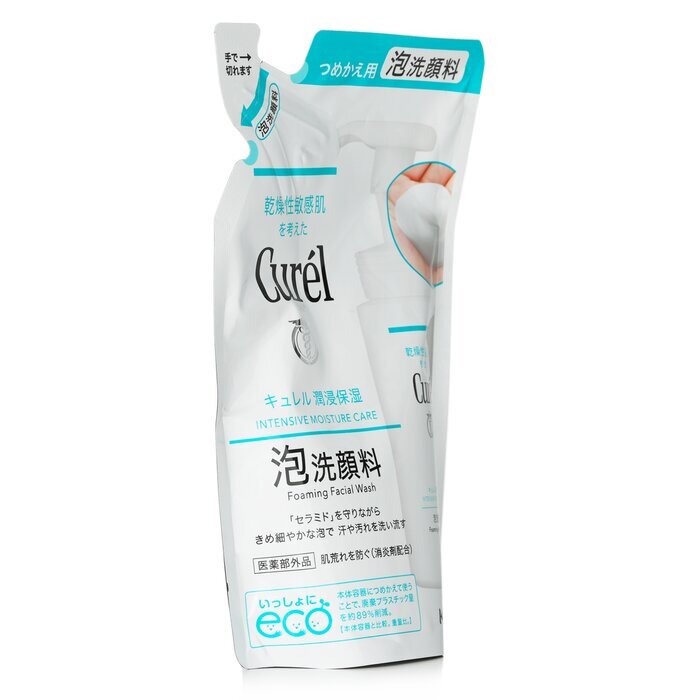 Curel Intensive Moisture Care Foaming Facial Wash Refill 130ml
