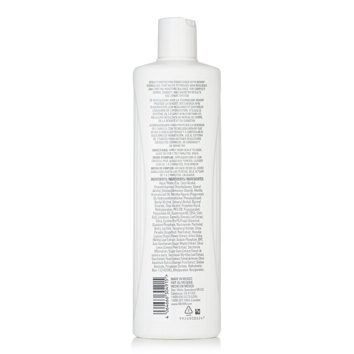 Nioxin Density System 1 Scalp Therapy Conditioner (Natural Hair, Light Thinning)(Random Packaging) 500ml/16.9oz