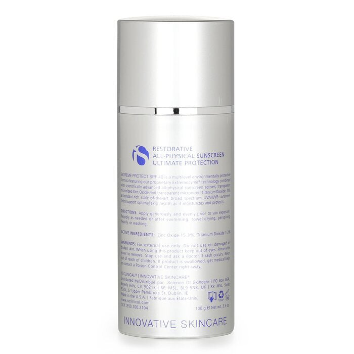 IS Clinical Extreme Protect SPF 40 Sunscreen Creme 100g/3.5oz