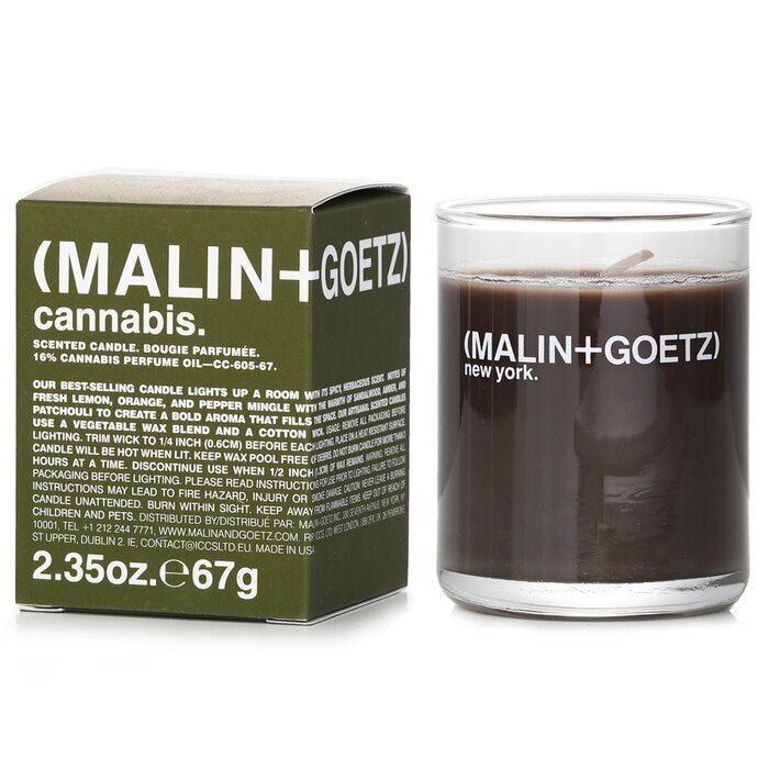 MALIN+GOETZ Scented Candle - Cannabis(Random Packaging) 67g/2.35oz