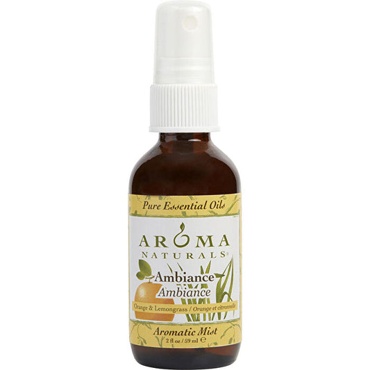 Aroma Naturals Ambiance Aromatherapy Aromatic Mist Spray Ambiance Orange & Lemongrass 60ml/2oz