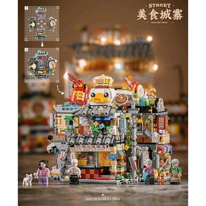 LOZ Mini Block - Granny's Snack Bar Building Bricks Set 20 x 15 x 8cm