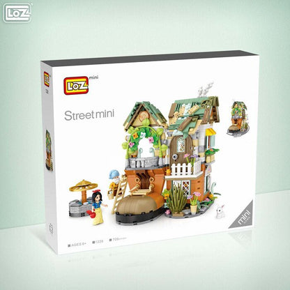 LOZ Mini Blocks -  Dwarfs House Building Bricks Set 20 x 15 x 8cm