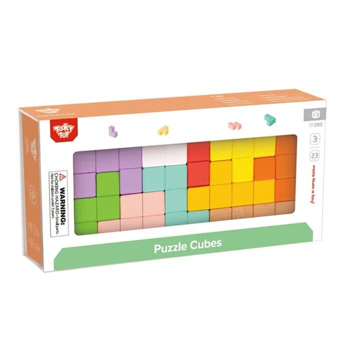 Tooky Toy Co Puzzle Cubes 27x13x2cm