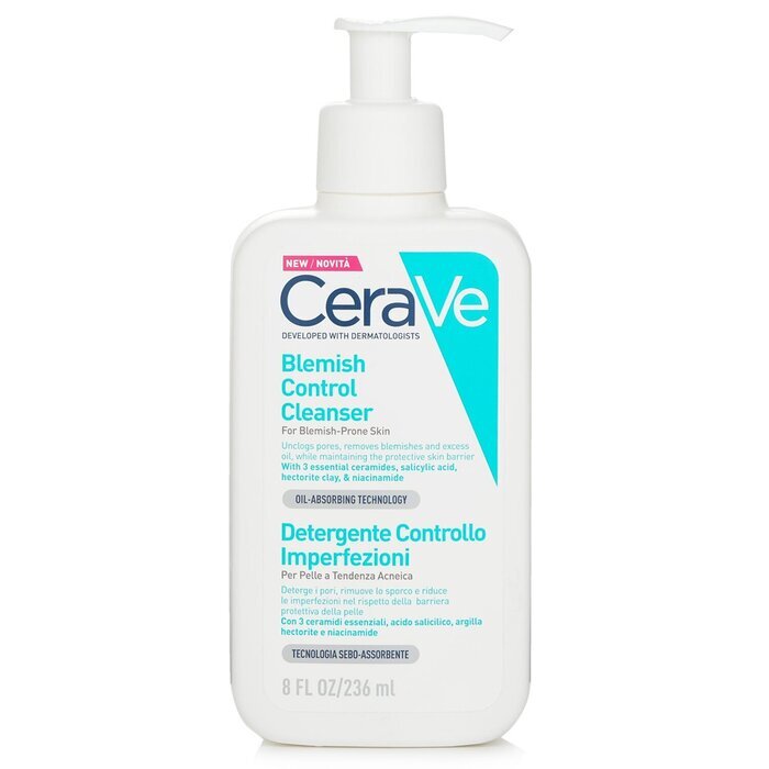 Cerave Blemish Control Cleanser(Random Packaging) 236ml/8oz