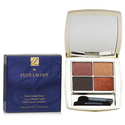 Estee Lauder Pure Color Envy Luxe Eyeshadow Quad - # 08 Wild Earth 6g/0.21oz
