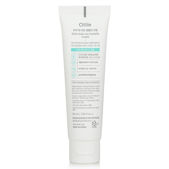 Ottie Soak out Centella Cream 50ml/1.69oz