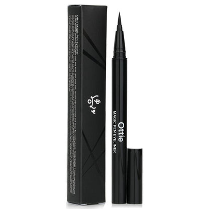 Ottie Magic Pen Eyeliner - #Black(Exp Date:9/1/2026) 0.5g