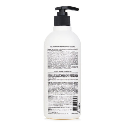 Floland Premium Silk Keratin Shampoo (Exp. Date 18 Jan 2026) 530ml/17.92oz