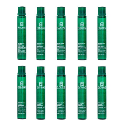 Floland Biotin Scalp Cooling Ampoule (For Scalp & Hair Care) (Exp. Date 30 Nov 2025) 10x13ml/0.43oz