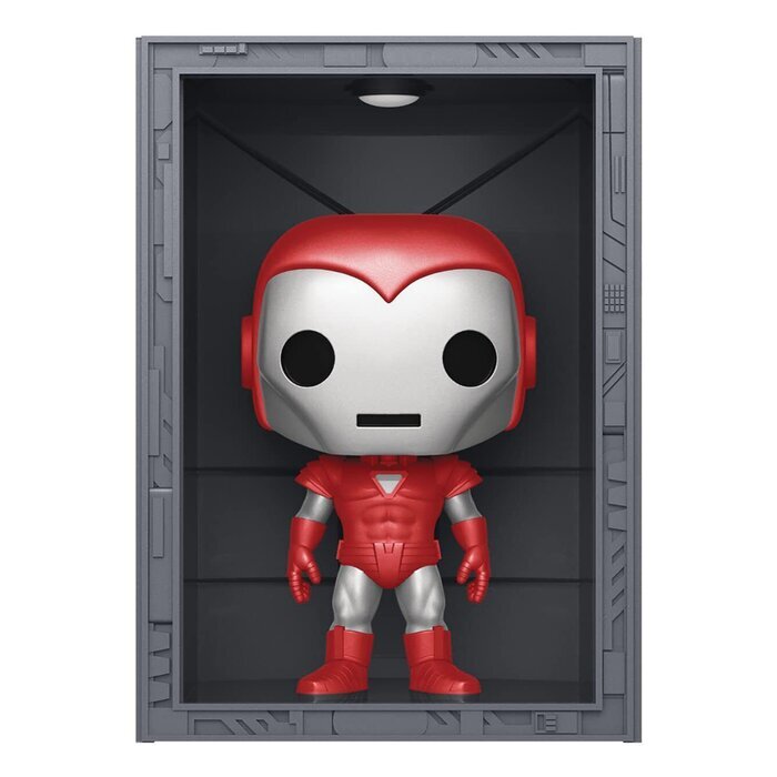 Funko POP! Deluxe: Marvel Ironman MK8 Silver Centurion Toy Figures 21x17x14cm