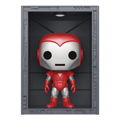 Funko POP! Deluxe: Marvel Ironman MK8 Silver Centurion Toy Figures 21x17x14cm