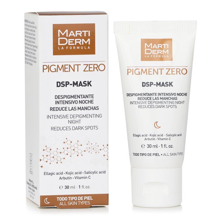 Martiderm Pigment Zero DSP-Mask Intensive Depigmenting Night Reduces Dark Spots (For All Skin) (Exp. Date 31 May 2026) 30ml/1oz
