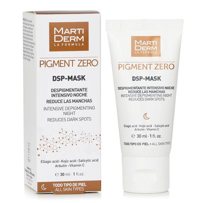 Martiderm Pigment Zero DSP-Mask Intensive Depigmenting Night Reduces Dark Spots (For All Skin) (Exp. Date 31 May 2026) 30ml/1oz