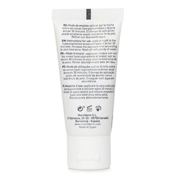 Martiderm Pigment Zero DSP-Mask Intensive Depigmenting Night Reduces Dark Spots (For All Skin) (Exp. Date 31 May 2026) 30ml/1oz