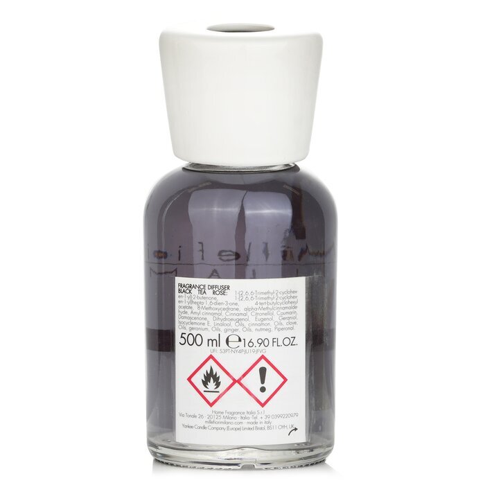 Millefiori Natural Fragrance Diffuser - Black Tea Rose 500ml/16.9oz