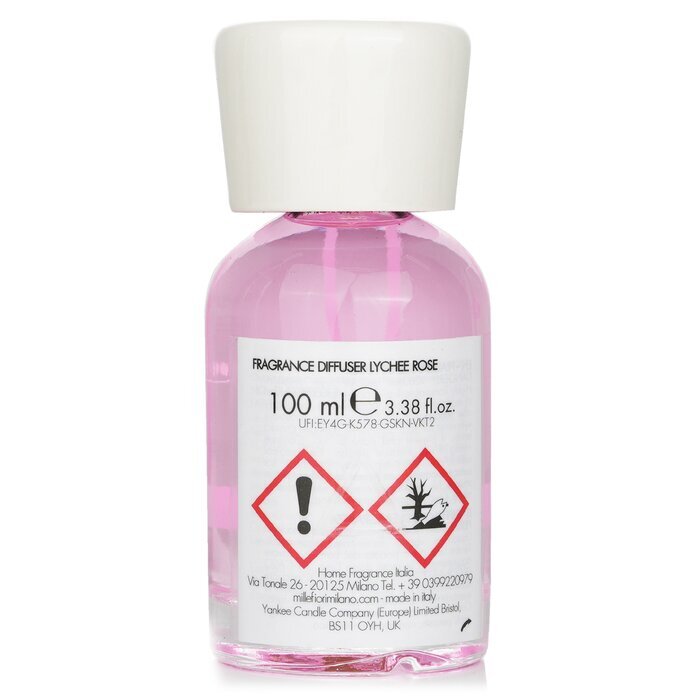 Millefiori Natural Fragrance Diffuser -  Lychee Rose 100ml/3.38oz