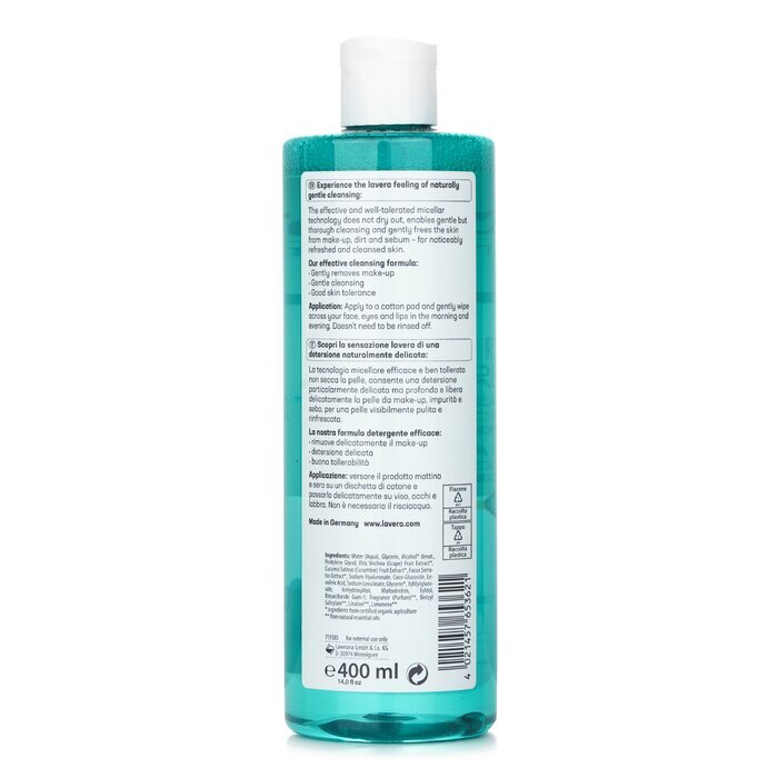 Lavera Hydro Refresh Micellar Cleansing Water 400ml/14oz