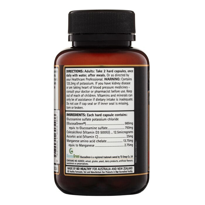 Go Healthy [Authorized Sales Agent] Go Glucosamine + Daily - 60Vcaps 60pcs/box