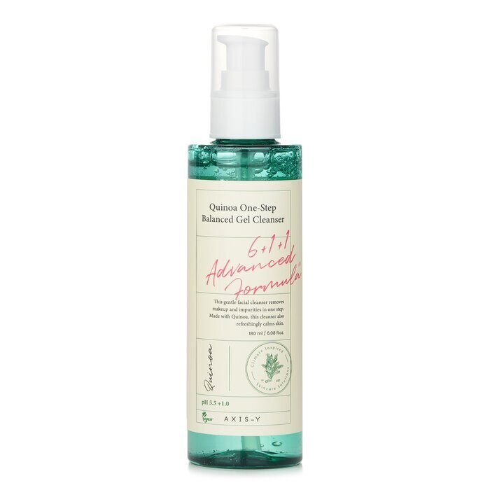 AXIS-Y Quinoa One-Step Balanced Gel Cleanser  (Exp Date: 7/6/2026) 180ml/6.08oz