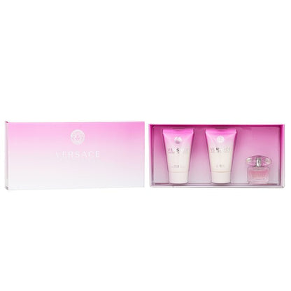 Versace Bright Crystal Coffret (Miniature): 3pcs