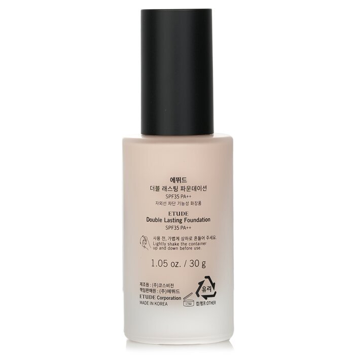 Etude House Double Lasting Foundation SPF 35 - #17C1 Light Vanilla (Exp. Date 03 Apr 2026) 30g/1.05oz