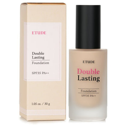 Etude House Double Lasting Foundation SPF 35 - #21W1 Beige (Exp. Date 19 Apr 2026) 30g/1.05oz