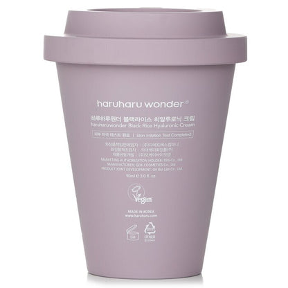 Haruharu Wonder Black Rice Hyaluronic Cream 90ml/3oz