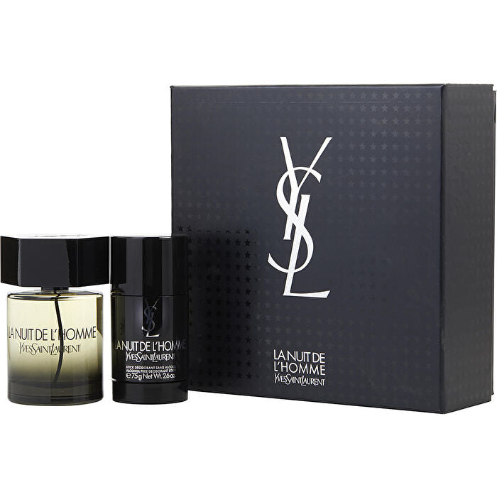 Yves Saint Laurent La Nuit De L'homme Yves Saint Laurent Eau De Toilette Spray 90ml/3.3oz & Deodorant Stick 60ml/2.6oz