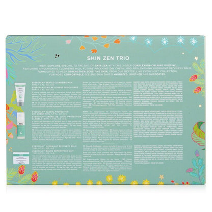 Ren Skin Zen Trio: Global Protection Day Cream 50ml/1.7oz & Gentle Cleansing Milk 50ml/1.7oz & Overnight Recovery Balm 15ml/0.5oz 3pcs