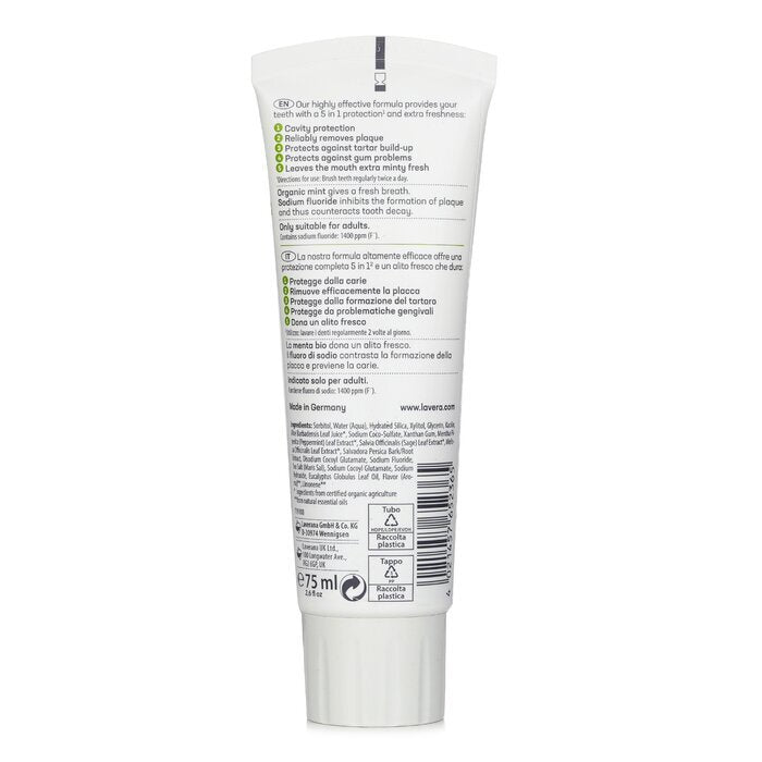 Lavera Complete Care Mint Toothpaste (Exp Date: 06/2026) 75ml/2.6oz