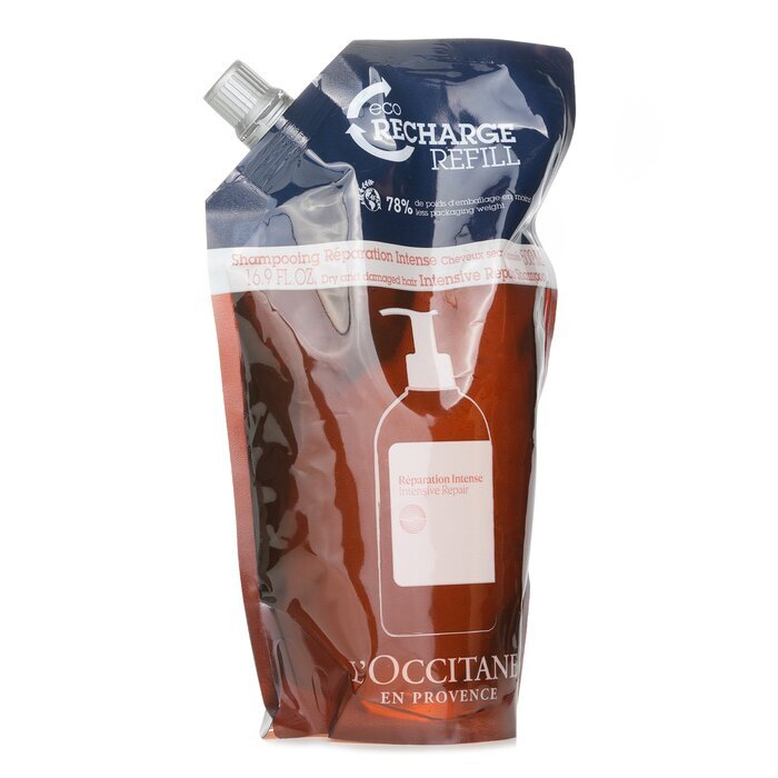 L'Occitane Intensive Repair Shampoo - Dry and Damaged Hair (Eco-Refill) (Random Packaging) 500ml