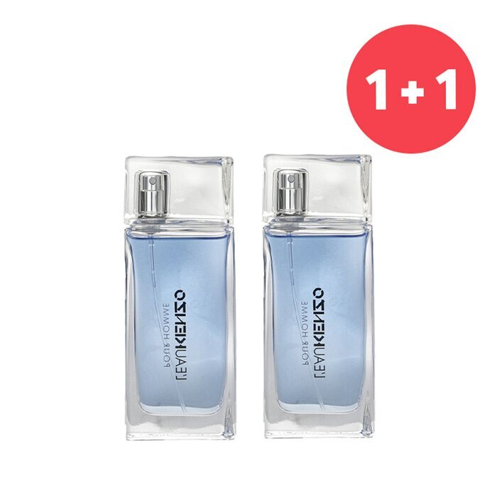 Kenzo 【1+1 Set】L'EAU Pour Homme Eau De Toilette Spray 50ml/1.7oz