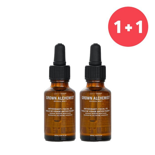 Grown Alchemist 【1+1 Set】Antioxidant + Facial Oil - Borago, Rosehip & Buckthorn 25ml/0.84oz