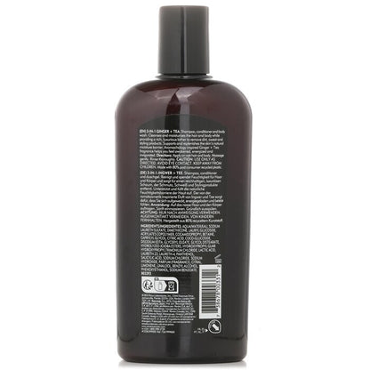 American Crew 3-in-1 Ginger + Tea Shampoo, Conditioner And Body Wash 450ml/15.2oz