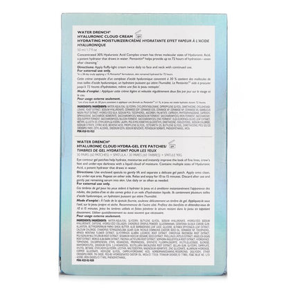 Peter Thomas Roth Clinically Stronger Hydration Full Size 2 Piece Kit: Water Dranch Hydrating Moisturizer 50ml + Hydra Gel Eye Patches 30pairs 2pcs