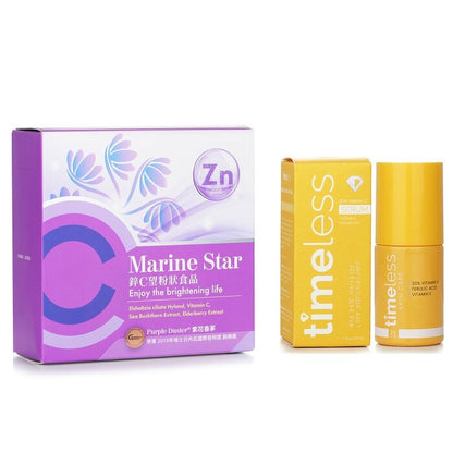 Timeless Skin Care 【ECKARE Marine Star Recharging Set】Immunity Enhancement. Skin Nourishment. Antioxidant Care. 2pcs
