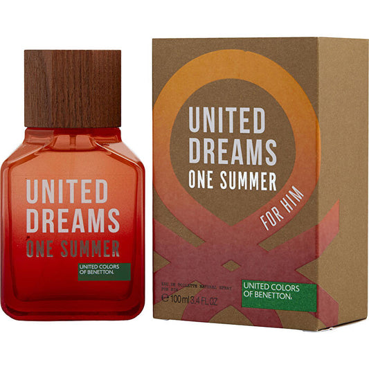 Benetton United Dreams One Summer Eau De Toilette Spray (edition 2019) 90ml/3.4oz