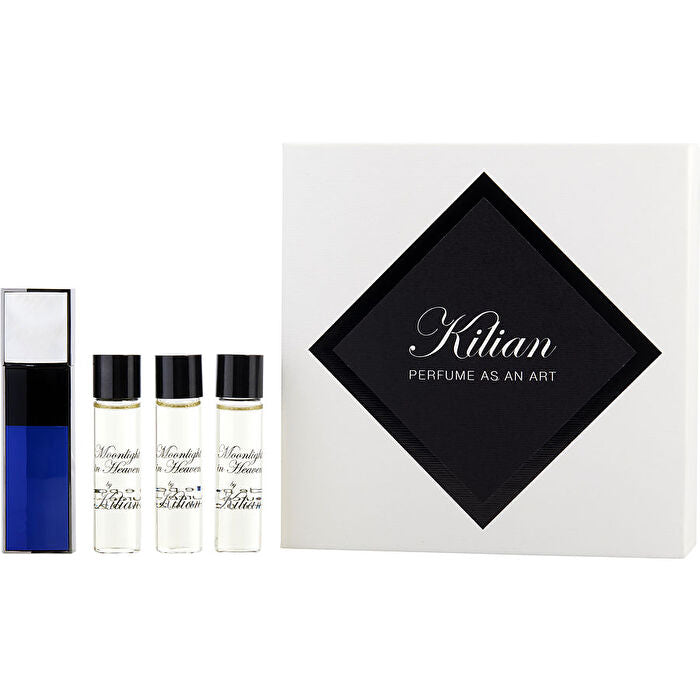 Kilian Moonlight In Heaven Eau De Parfum Spray Refillable & Eau De Parfum Refill 3x 7.5ml/0.25oz