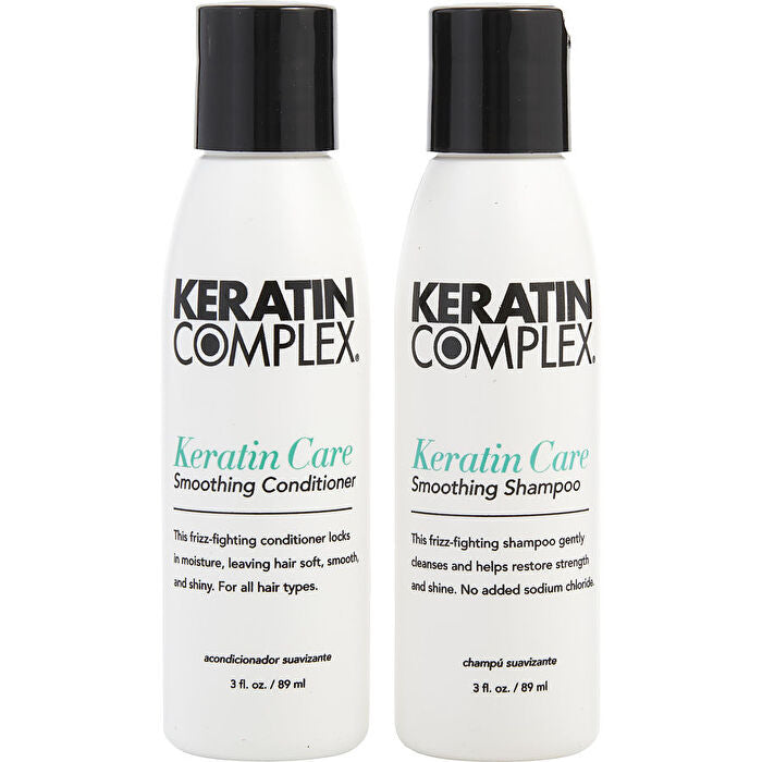 Keratin Complex Keratin Care Smoothing Shampoo & Conditioner Duo X 2 (new White Packaging) 90ml/3oz