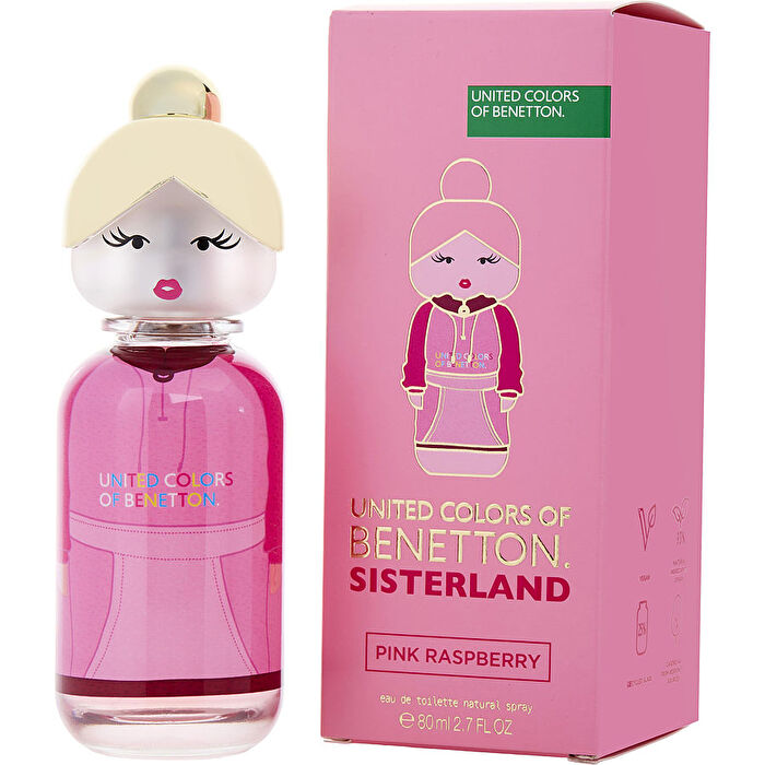 Benetton Sisterland Pink Raspberry Eau De Toilette Spray 80ml/2.7oz