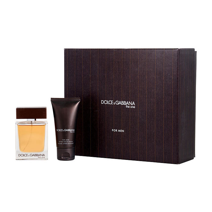 Dolce & Gabbana The One Eau De Toilette Spray 30ml/1.6oz & Aftershave Balm 30ml/1.7oz