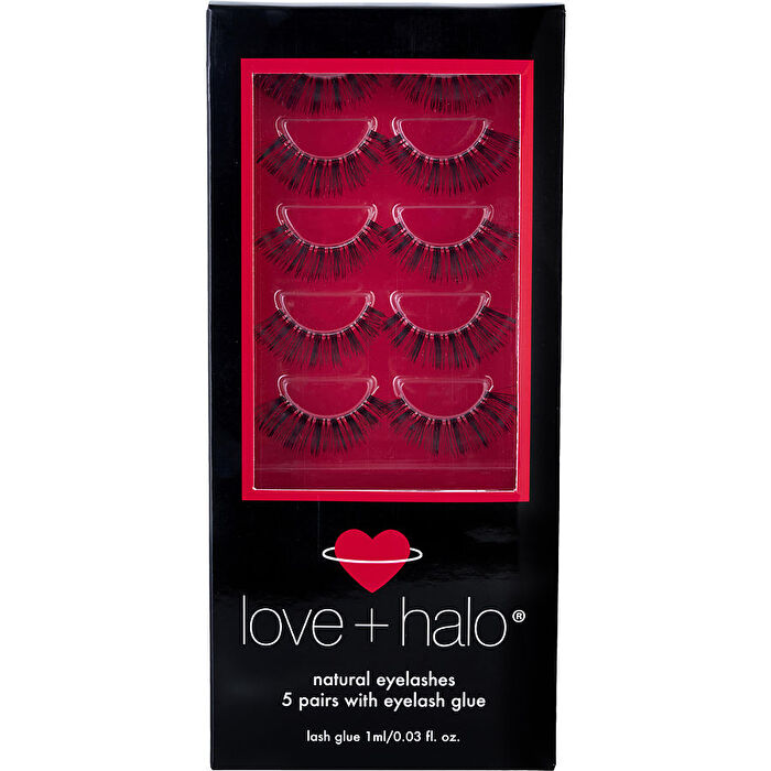 Love+halo Eyelash Set 5pcs