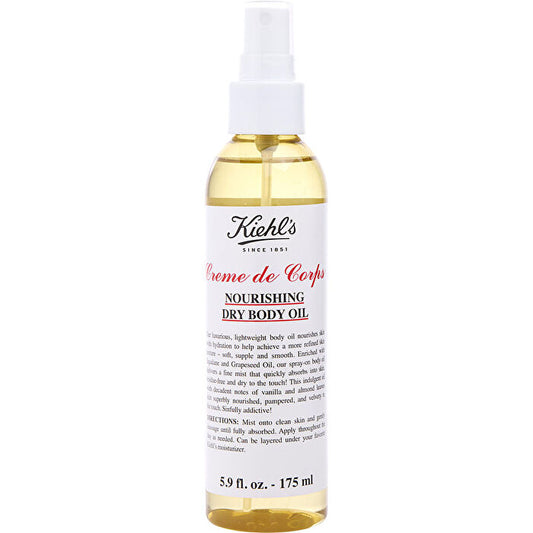 Kiehl's Creme De Corps Nourishing Dry Body Oil 175ml/5.9oz