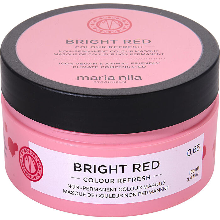 Maria Nila Colour Refresh Non-permanent Colour Mask - Bright Red 90ml/3.4oz