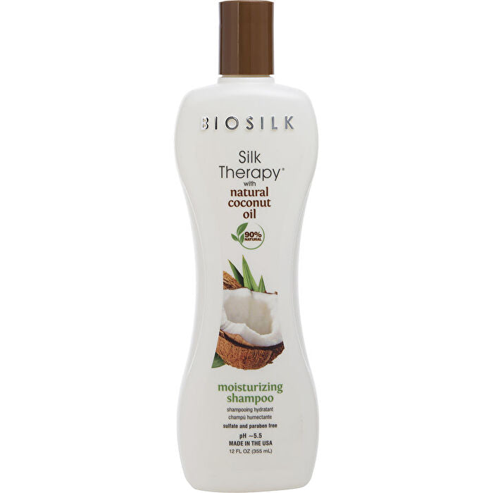 Biosilk Silk Therapy Organic Coconut Oil Shampoo 355ml/12oz