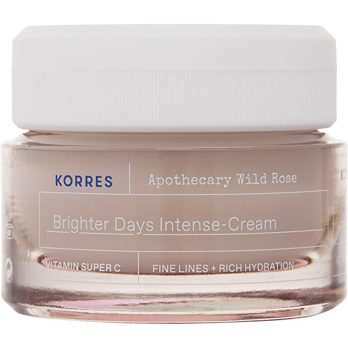 Korres Apothecary Wild Rose Day-brightening Intense Cream Dry Skin 40ml/1.3oz