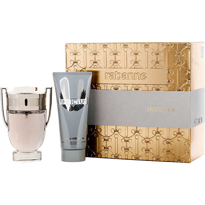 Paco Rabanne Invictus Eau De Toilette Spray & All Over Shampoo 90ml/3.4oz